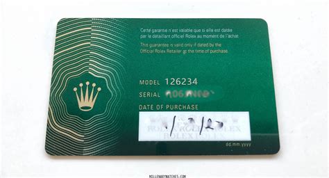 rolex garantiekarte|rolex service card.